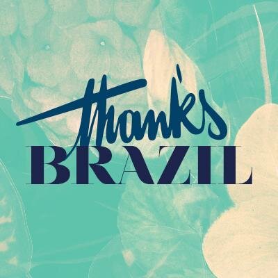 We are very happy with this days in Brazil! Let us know your experience in this World Cup! Tell us your experience! Use the hashtag #thanksbrazil!