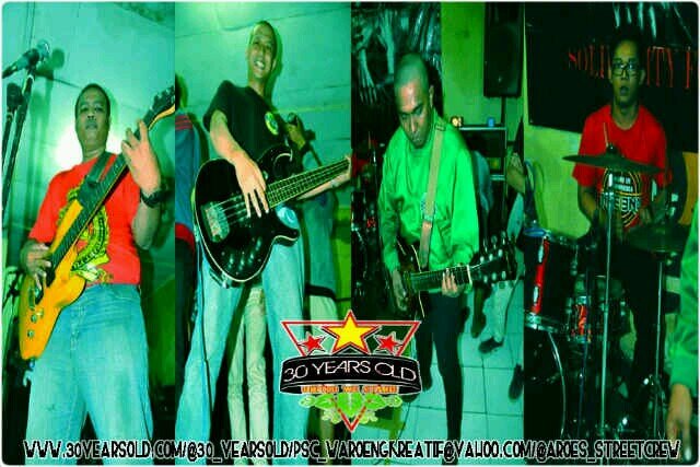 we play,and fun cause we are 30 YEARS OLD(rock n'Oi)//check our songs at reverbnation/30 YEARS OLD INDONESIA//for informatin at 082123121717(ncex rawmad)