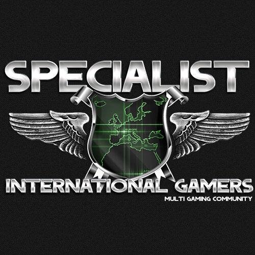 Specialist International Gamers are a Community of like minded Gamers who like to play as a Team in a variety of games.