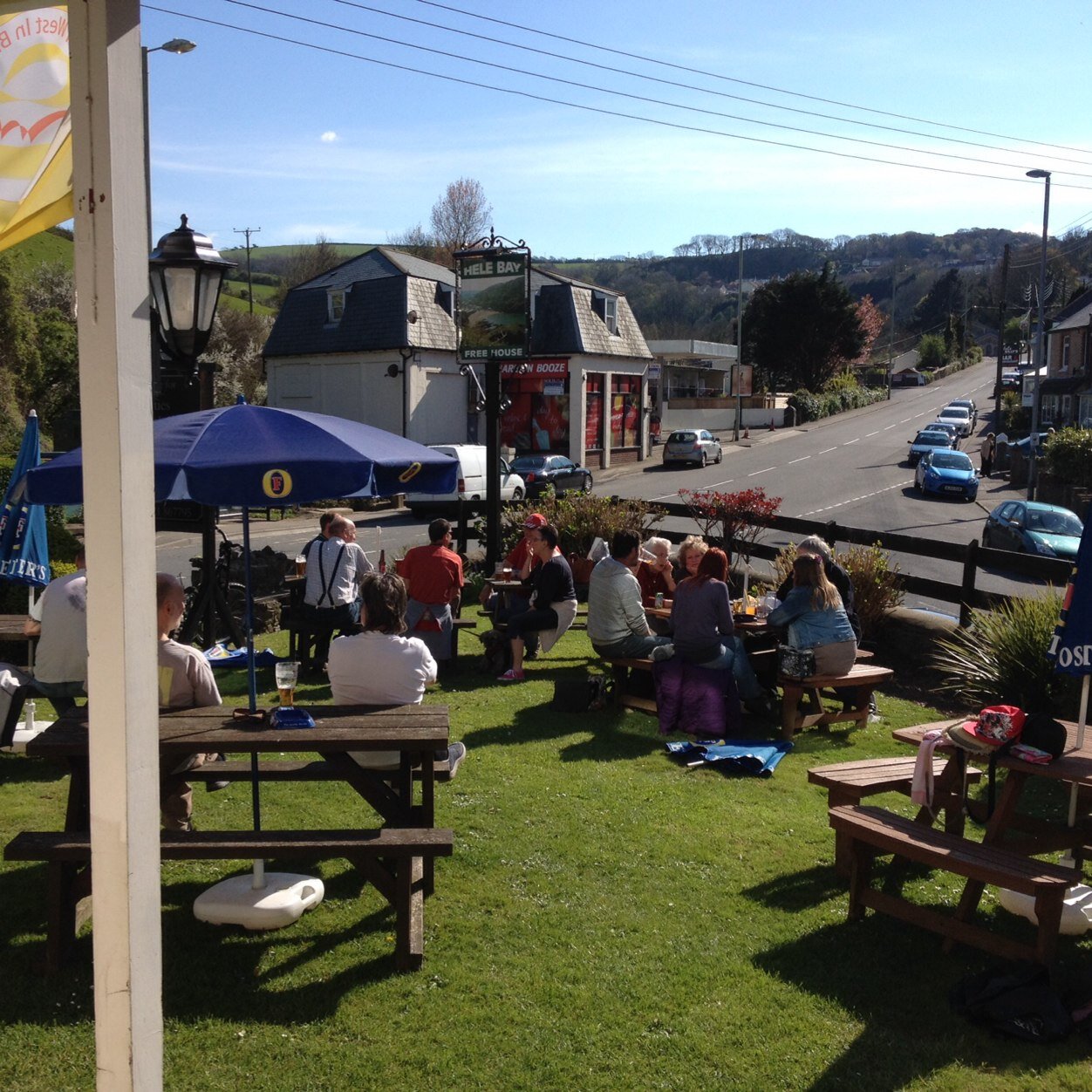 HeleBayPub's profile picture. The Hele Bay is a great pub offering good beer good food and great atmosphere Call 01271 867795 Email: admin@imle.co.uk #thehelebay