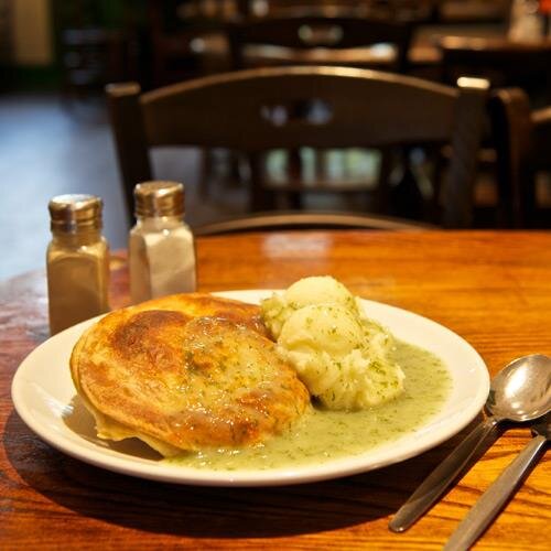 We serve London's most traditional meal of pie mash and liquor. Family business, handmade pies, licensed, open everyday. #greenwich #pieandmash T 020 8305 9612