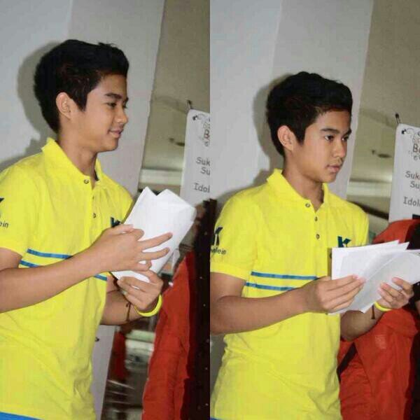 Here it is our idol, who never disappoints his fans @Karel_Super7 • This is Fanbase from Medan guys