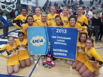 *AV Cheer 2013-3014* We can be seen cheering at all AVHS Varsity Football games as well as local, regional, and national competitions! GO VALLEY!
