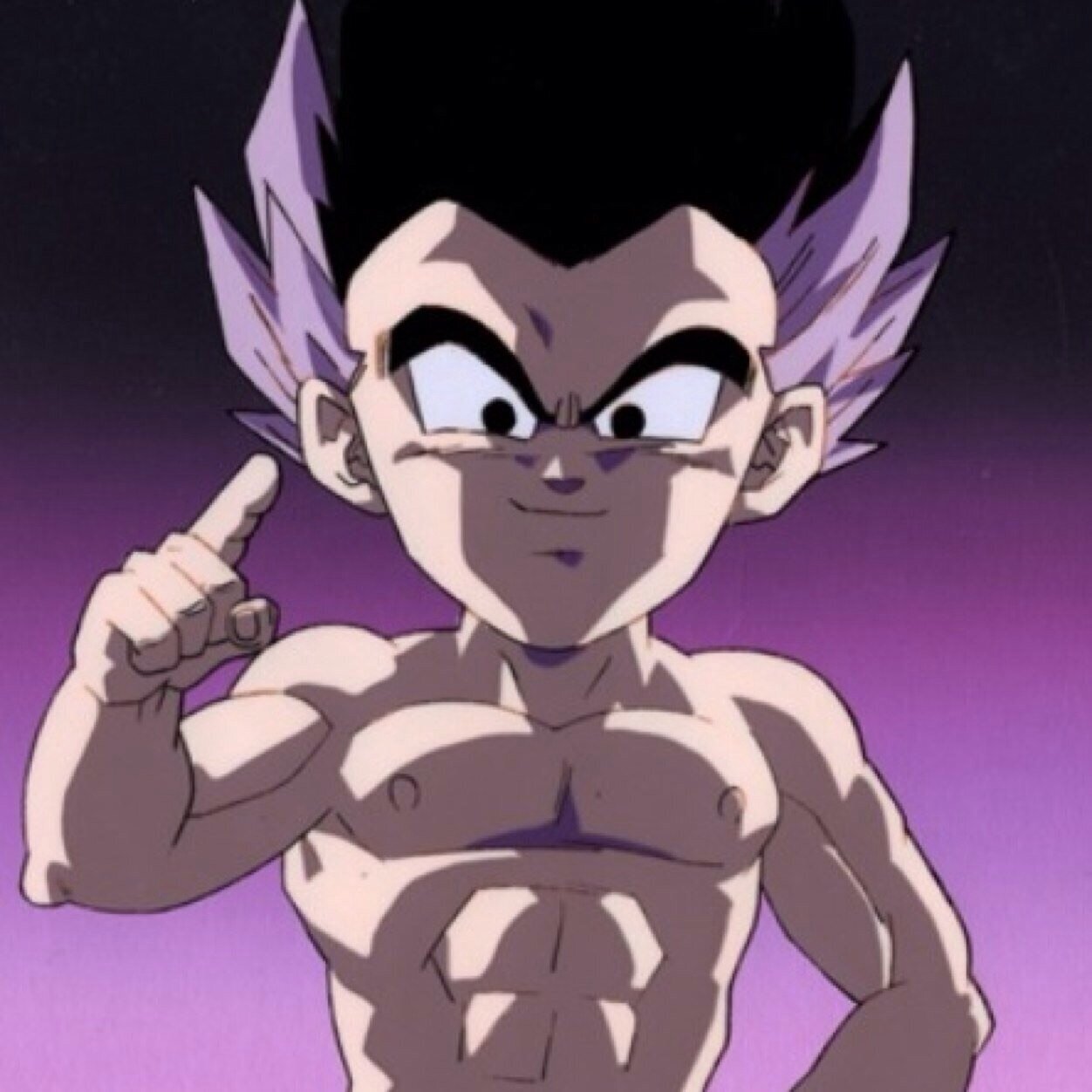 The superstar Gotenks, the ultra powerful and super speedy saiyan who is searching for a woman or man who can take me on~. {Detailed} #Bi #RP Age: 16