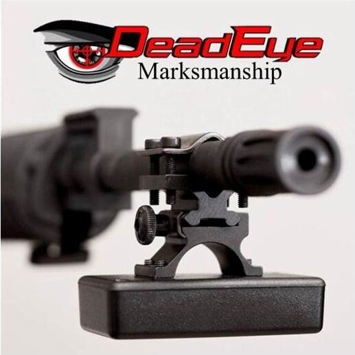 DeadEyeMarksman's profile picture. A lightweight, electronic marksmanship training device that attaches to your rifle and provides real-time feedback to a mobile device.