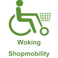 A registered charity providing powered  scooters,  powered wheelchairs and manual wheelchairs to anyone with limited mobility to use within Woking Town centre.