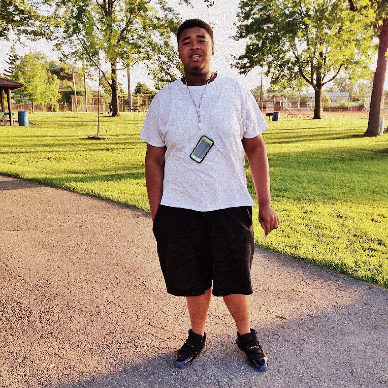 Lil big nigga making a come up an staying up putting work in!!!