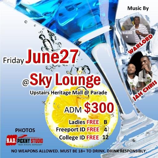 Bad Company Entertainment presents Fantasy Fridays: June 27, 2014 @ Sky Lounge (Upstairs Heritage Mall). Ask about our Premium Signature Fantasy Mix - Crimson!