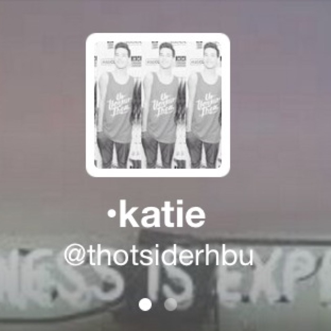 please go follow @thotsiderhbu to help her reach her goal bc she just gave you a free follow