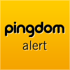 This account is used by Pingdom for alerts via Twitter. Pingdom monitors sites and servers on the Internet, alerting the site owners if they go down.