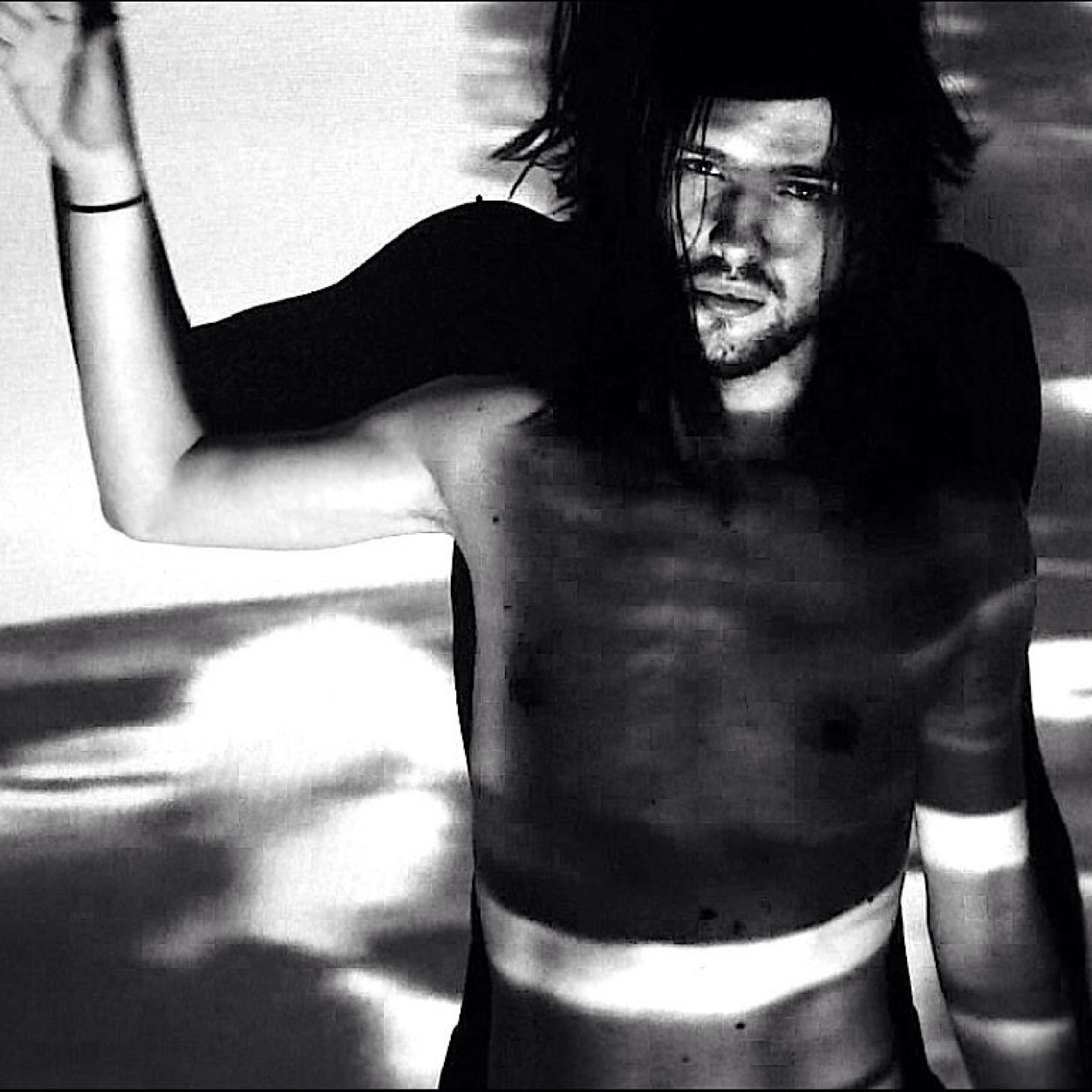 Through the dark of future past. The magician longs to see. One chants out between two worlds. Fire walk with me.