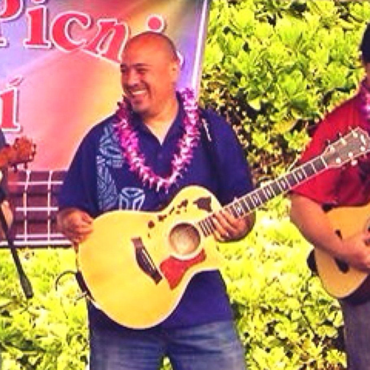 Hawaiian musician, writer, guitarist, singer, producer. Five time Nā Hōkū Hanohano Award winner with group Waipuna. Husband, dad, son & all around nice guy.