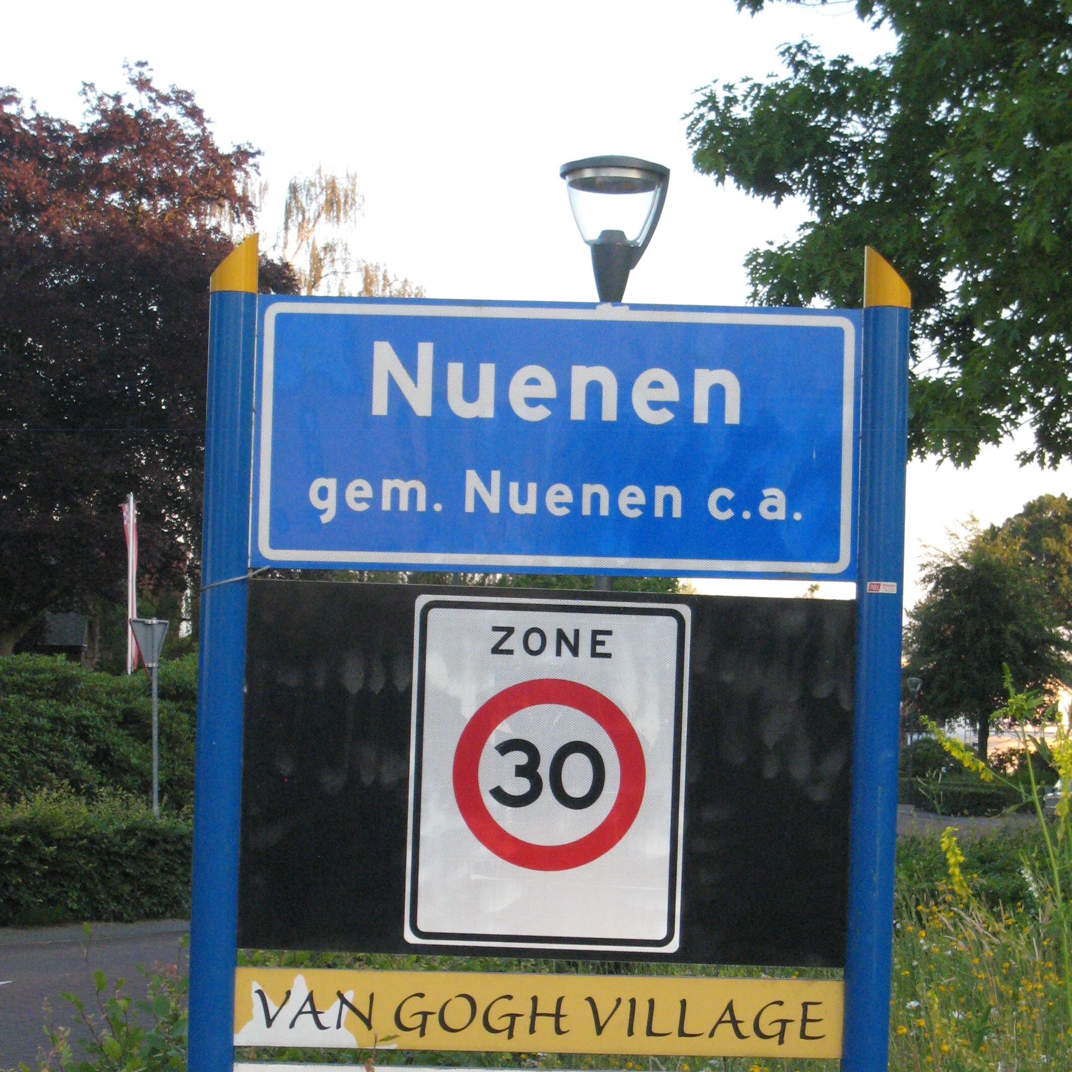 Het Twitter-account waar Nuenen centraal staat