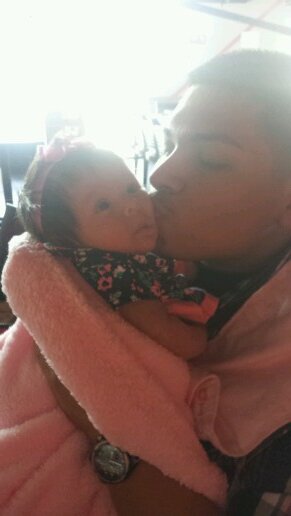 @staceysuckka and our princess Braelynn Roxanne♡