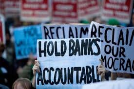 We must continue to fight corruption in the government who's in collusion with the financial industry.