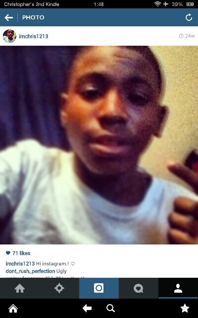 new to this . but kik me swagg1213 and follow me on instagram imchris1213