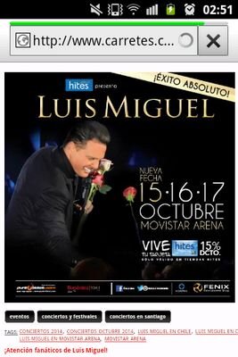 Somos fans no oficial de Luis Miguel, siguenos!!