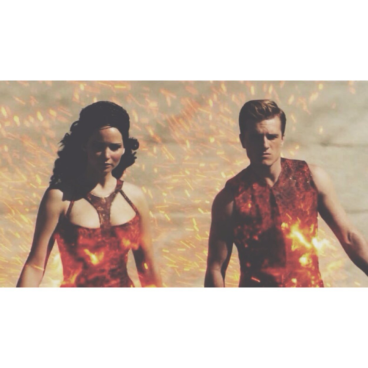 fire burns brighter in the dark