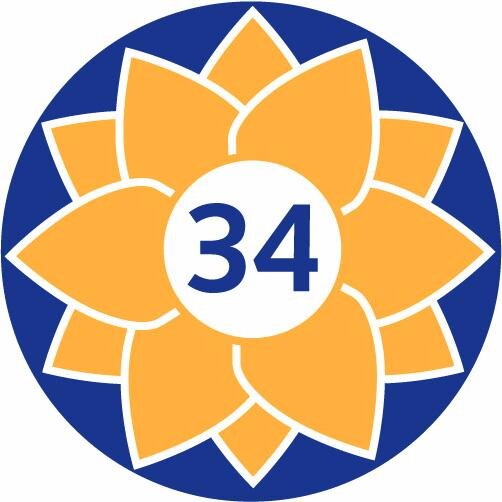 Studio 34: Yoga | Healing | Arts. Classes, events, exhibits, and more. We're at 4522 Baltimore Ave. Come visit us!