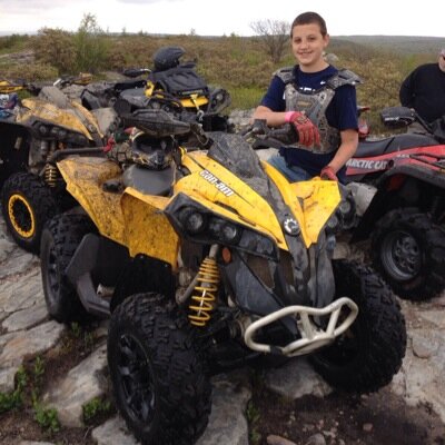Quad, football, basketball = life