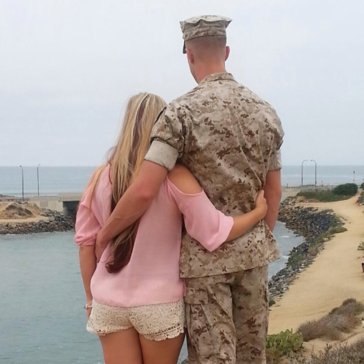 Engaged to the love of my life, he happens to be a U.S. Marine. Getting married in december. . 
Avi is us.
TN living, soon to be California. .