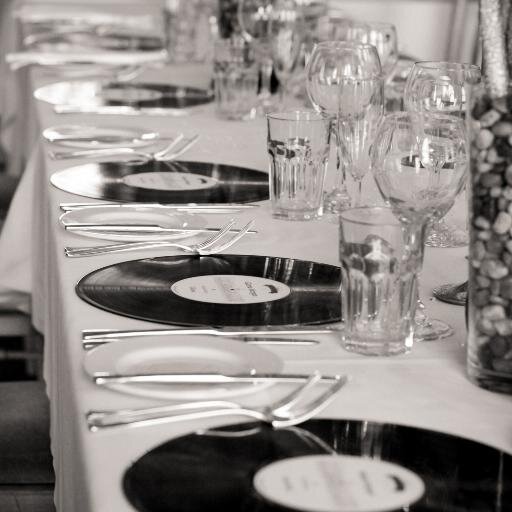 Unique Personalised Vinyl Place mats for any event.