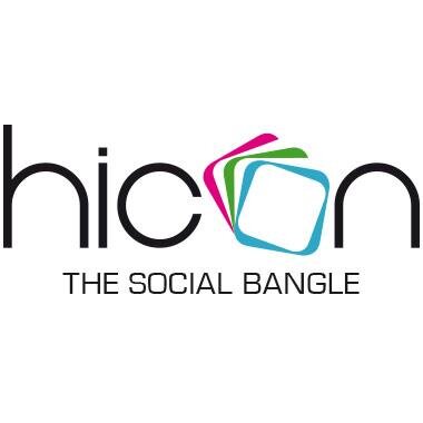 hicon: smart wristband with OLED display and interchangeable social network  icons, bluetooth 4.0 LE and gesture recognition. IndieGoGO: http://t.co/nC0YDsWpvA