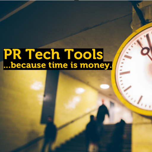PRTechTools's profile picture. Searching, test driving and recommending tech tools to communications and PR professionals.