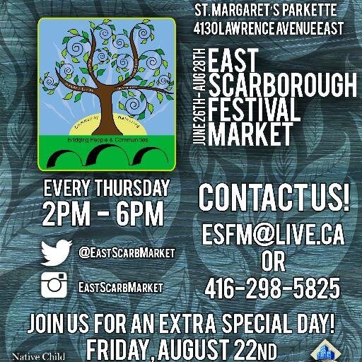 East Scarborough Festival Market - An Amazing and Awesome, Not For Profit, Resident Led Initiative
St. Margaret's Parkette
4130 Lawrence Avenue East