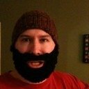 Its a fake beard yes....