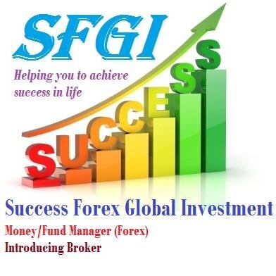 Success Forex Global Investment is the best Forex Fund Managers. We manage Forex accounts, trading on behalf of our clients. Earn up to 150% profits anually.