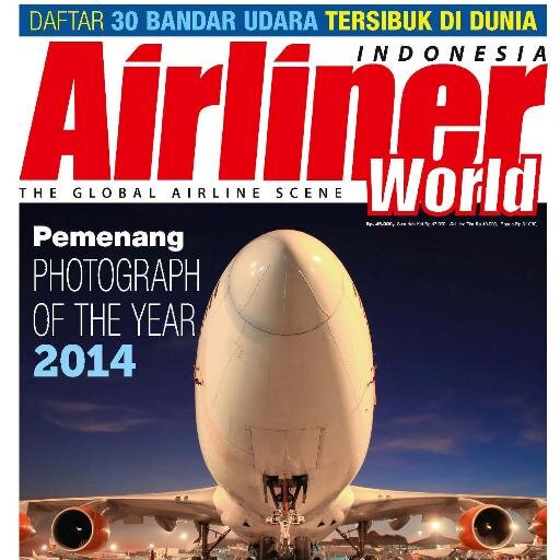 Official Twitter of Airliner World Indonesia magazine