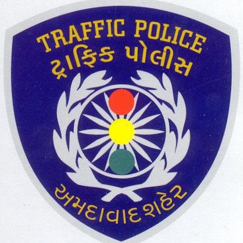 The official twitter account of Ahmedabad Traffic Police