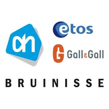 Albert Heijn, Etos en Gall&Gall in Bruinisse.