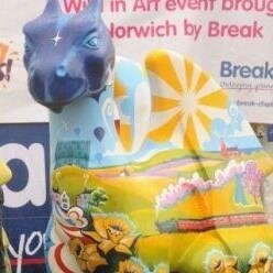 A truly Norfolk @GoGoDragons2015 co-sponsored by Supporting Partners @AspirationEurop & @AlmaryGreen, now in my forever home at @WellsFleece