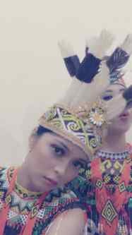 Allah, Mom&Dad|traditional dancer at telabang samarinda