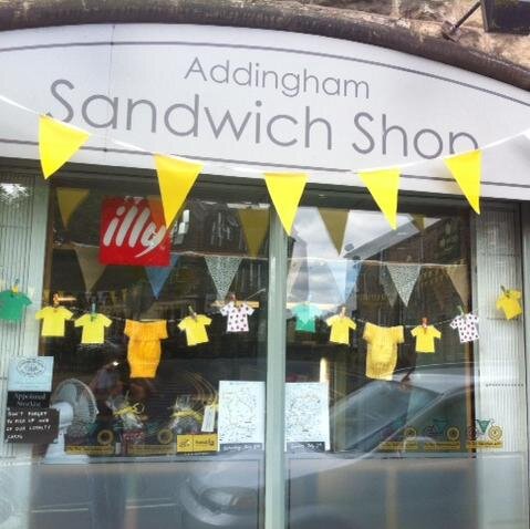 Friendly and welcoming sandwich shop in the middle of Addingham, with a wide range of delicious homemade food and snacks. 
Pop in for a coffee and cake