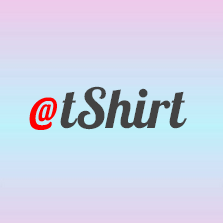 Shop's name is actually @tShirt. But twitter thinks it's too cool so they made me get a mainstream username. Owned by a teenage girl.
