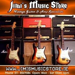 We sell new, pre-owned and vintage guitars and amps plus a wide range of effects pedals and accessories.