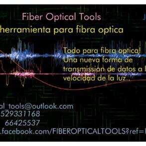 TODO SOBRE FIBRA OPTICA
UNA NUEVA FORMA DE TRANSMISION DE DATOS A LA VELOCIDAD DE LA LUZ..
ADQUIERE TUS HERRAMIENTAS DE FIBRA OPTICA AQUI !!
