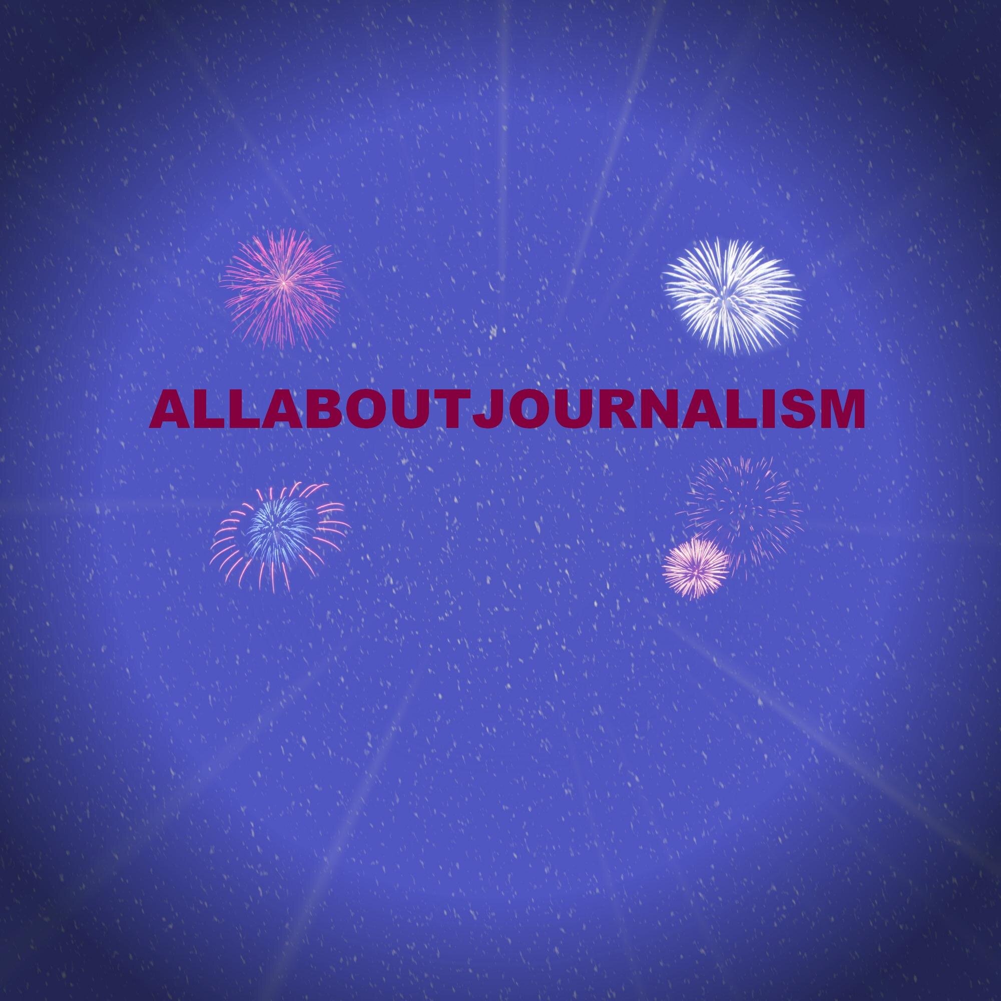 I am  an aspiring news and sports journalist 
check out my blog.  -Contact me at allaboutjournalism25@gmail.com