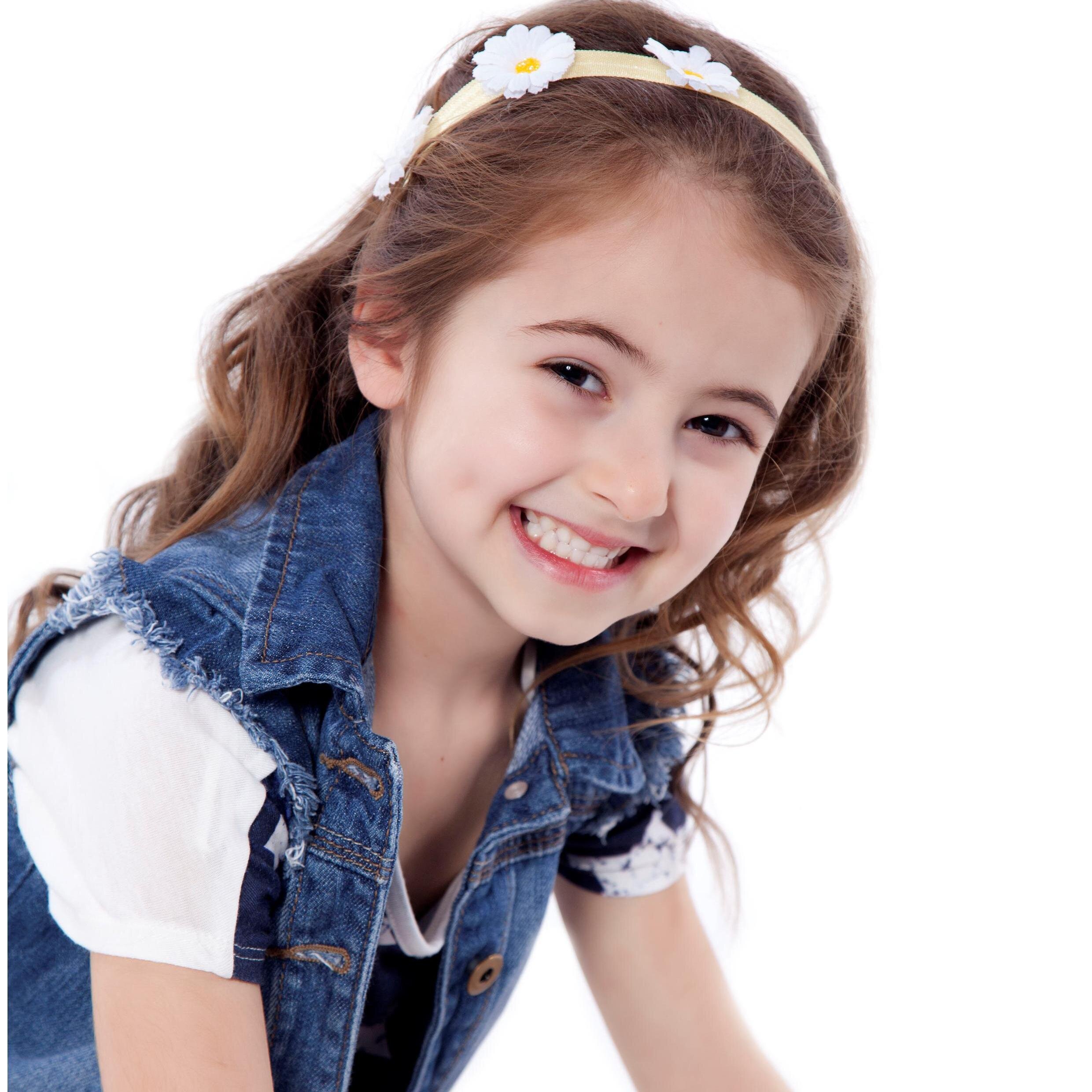 Confident, Happy, Young actress/model.