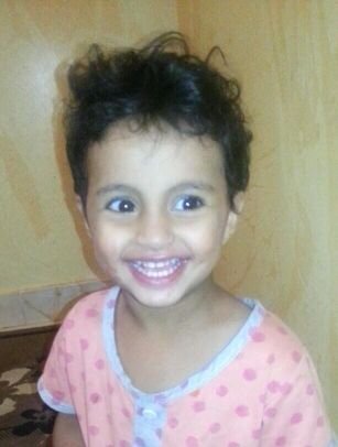 ‏‏‏‏‏مسرة ..طفلة  عمري 3 سنوات ونصف مت شهيدة غرقا في وادي حنيفه..لكن روحي تحلق في الجنان باذن الله..♥