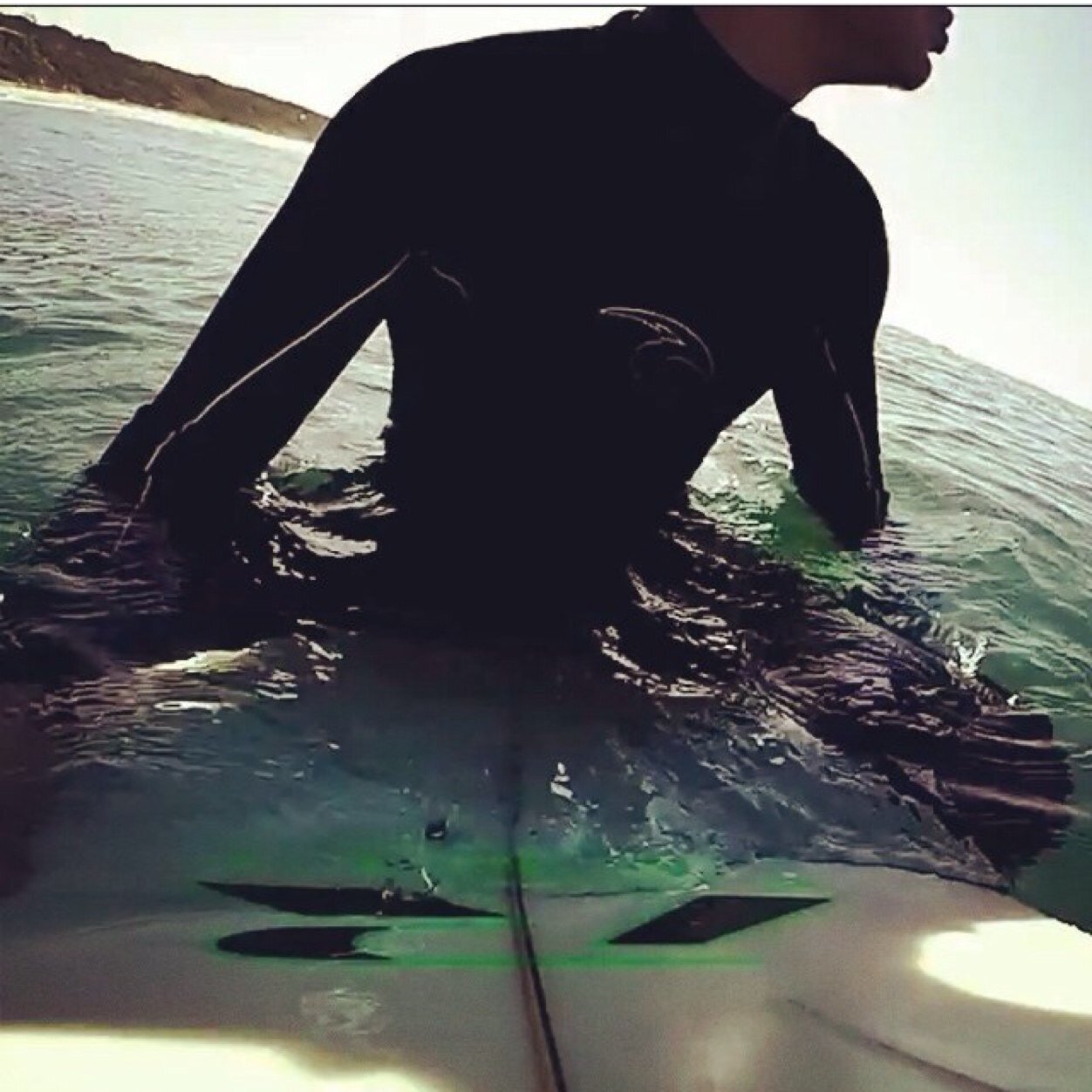 Live life by the day, surf, stay fit.