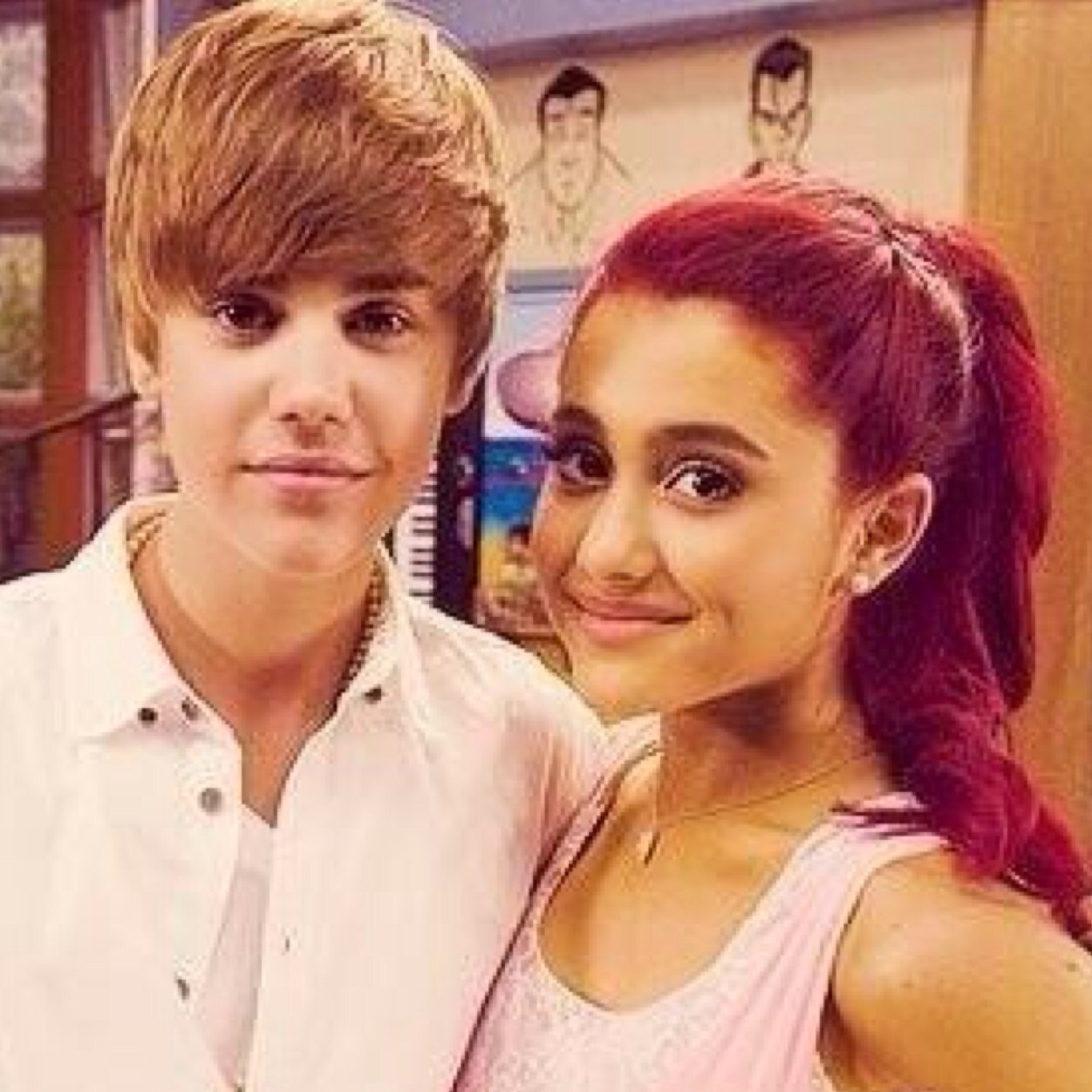 -♔Justin Drew Bieber♔ and Ariana Grande That's the definition of my life. 
Proud Belieber and Arianator.