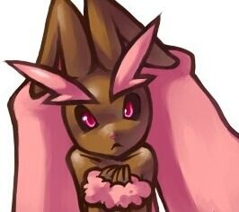 ~A pink Lopunny, A very happy pink Punny! Belongs to @GrossNidoKing, Level 36, Dig, Hyper Beam, Mirror Coat and Heal Wish.~