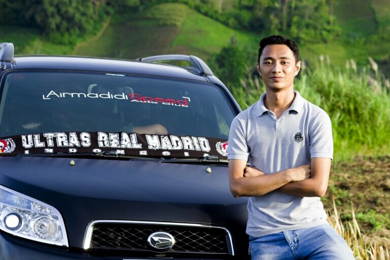 Jesus makes me better.. PENA REAL MADRID de INDONESIA Manado