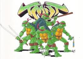 Loves TMNT,Nerd stoner cartonist Metalhead RP true to TMNT family video games ninja in training cowabunga booyakasha