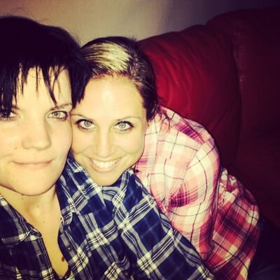 She found me... i am the luckiest girl alive to be in love with such an amazing woman @ceciliawiik.. i love you so incredibly much my dear wife..