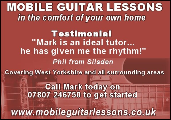 Mobile Guitar Lessons in the comfort of your own home - Online Guitar Lessons Link https://t.co/QsC6u4OCXC  Telephone 07807246750 Quick Results.